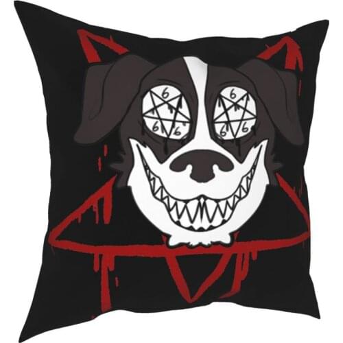 Good Boy Square Pillow Case Decorative Pillow Mr. Pickles Adultswim Evil Satan Dog TV Funny Pillowcase