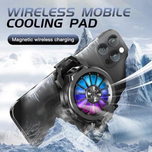 LZ-F10 Mobile Phone Cooler Universal Type-C Smart Phone Cooling Fan Portable Gaming Mobile Cooler Gamepad Radiator Heat Sink