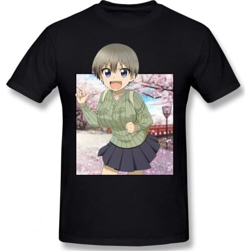 New Summer Cool T-Shirt Cotton Uzaki Chan Wants to Hang Out Hana Sakurai Ami Anime Ofertas Men TShirt