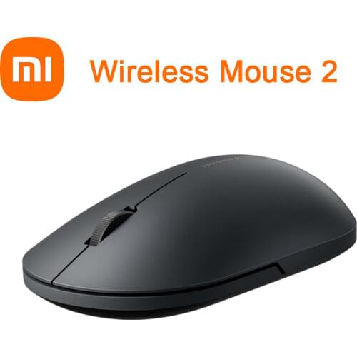 Original Xiaomi Mi Wireless Mouse 2 Portable Game Mouses 1000dpi 2.4GHz WiFi link Optical Mouse for Windows Mac OS Chrome OS