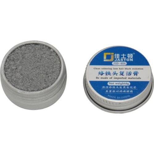 1PCS 6g 40A Soldering Iron Tip Refresher Clean Paste for Oxide Solder Iron Tip Head Resurrection