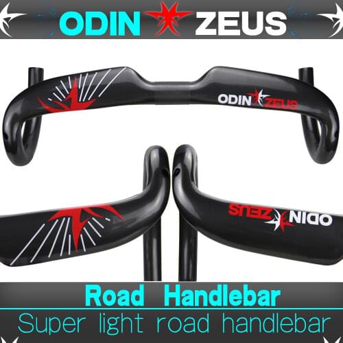 31.8*400/420/440mm Carbon Fiber Handlebar Ultra-light Superstrong Road Bike Matte/Gloss Racing Handlebar Bicycle Accessories
