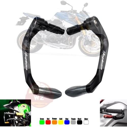 Universal 7/8" 22mm Motorcycle Handlebar Brake Clutch Levers Protector Guard For SUZUKI HAYABUSA/GSXR1300 GSXR 1300 1997 -2016