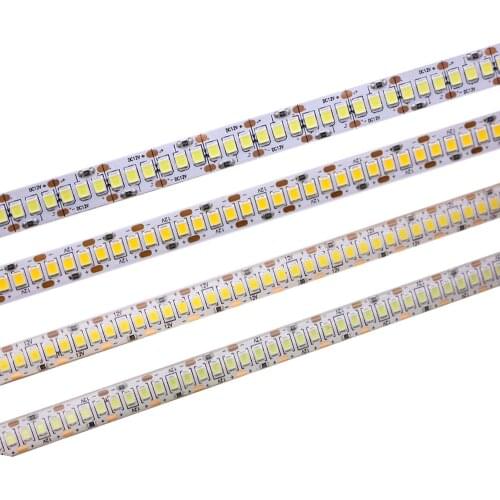 5M 12V IP65 Waterproof IP20 2835 non waterproof Flexible light LED Strip tape 240led/m showcase led more bright warm white