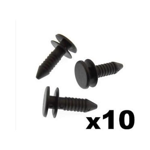 10x For Land Rover Plastic Clips for Rear Door Trim Panel- Door Card Stud DKP5279L