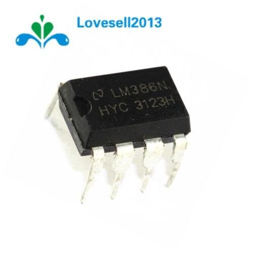20PCS LM386 LM386N DIP-8 Audio Power AMPLIFIER IC