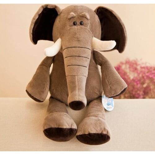 25cm Fox Stuffed Toys Forrest Animal Giraffe Plush Doll Raccoon Lion Tiger Monkey Dog Elephant Animal Soft Toys For Kids Gife