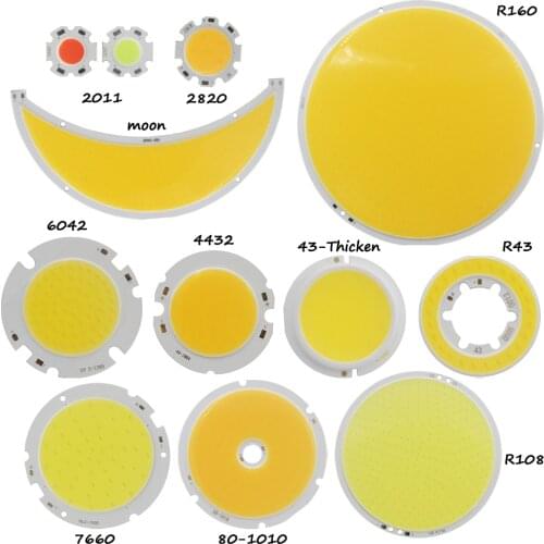 ALLCOB factory big promotion mix Round COB LED Light Source cob for led downlight spotlight bulb tubes indoor Lamp led cob chip