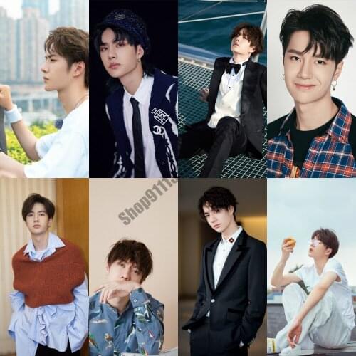 DIY 5D Diamond Painting UNIQ Wang Yibo Diamond Embroidery Full Square Drill Cross Stitch Kits Mosaic Room Decor Painting