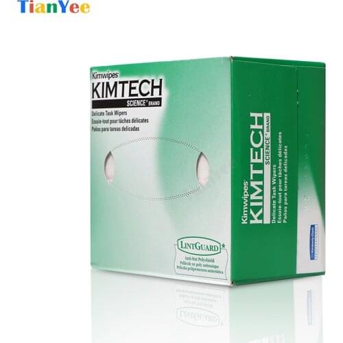 Factory Price 280 PCS KIMTECH Kimwipes Fiber cleaning paper packes kimperly wipes Optical fiber wiping paper USA Import
