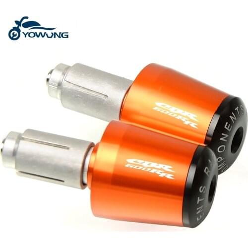 For HONDA CBR600RR CBR 600RR CBR600 RR 2012 2013 2014 2015 2016 2017 2018 Motorcycle CNC Handlebar Grips Bar Ends Cap Slider