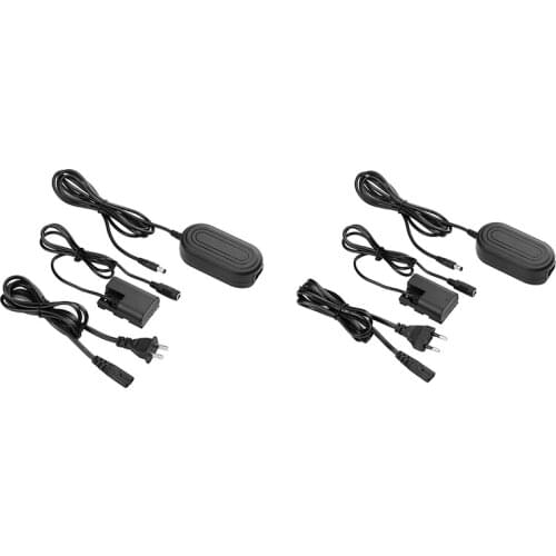 E6 AC Power Supply LP-E6 LP-E6N DC Coupler Dummy Battery Adapter Camera Charger for Canon EOS 5DS 5DS R 5D Mark II III IV 60D 60