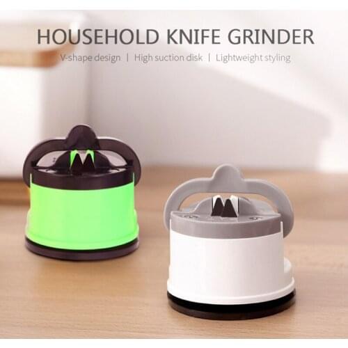Kitchen Sharpener Scissors Blade Safety Sharpening Tool Sharpening Stone With Suction Cup Damascus Knife Sharpening Tool