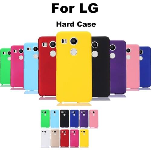 Fashion Girl Matte Hard Plastic Cute Candy Phone Case For LG K10 K8 K4 2017 Pixel XL K5 K7 G5 V10 Shockproof Plain Case Cover