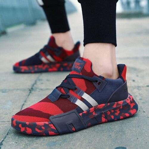 QWEDF 2019 New Breathable Men Casual Shoes Summer Light Soft Men Sneakers Fashion Trainers For Male Flats Shoes XC-51