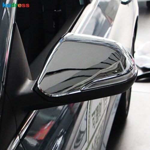 For Hyundai Sonata 2015 2016 Chrome Rearview Door Side Rear View Mirror Trim Cover Cap Accessories