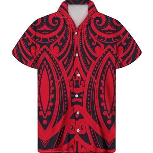 HYCOOL 2021 New Summer Floral Polynesian 3d Digital Printing Trend Loose Short-Sleeved Shirt Mens Shirt Top 5xl Large Size