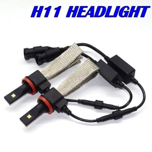 New Design H11 H7 LED headlight cree XML chips fog lamp Auto led headlight 9005 9006 for all vehicles LED headlight 40W 5000LM