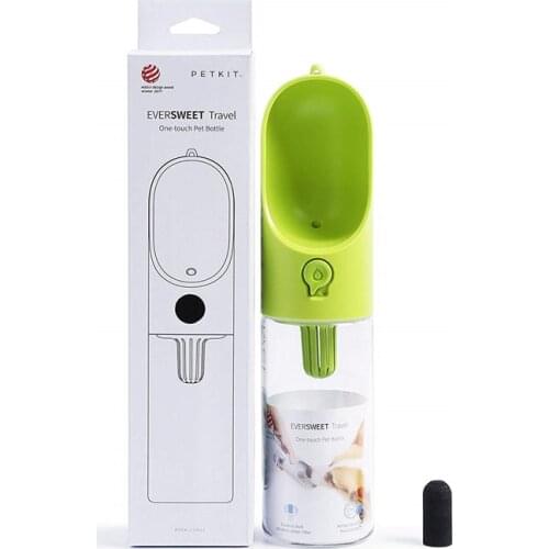 PETKIT Eversweet Dog Water Bottle Portable Outdoor for Dogs Cats Walking Travel Feeder Water Bowl Filter Bottle Dispenser 400ml