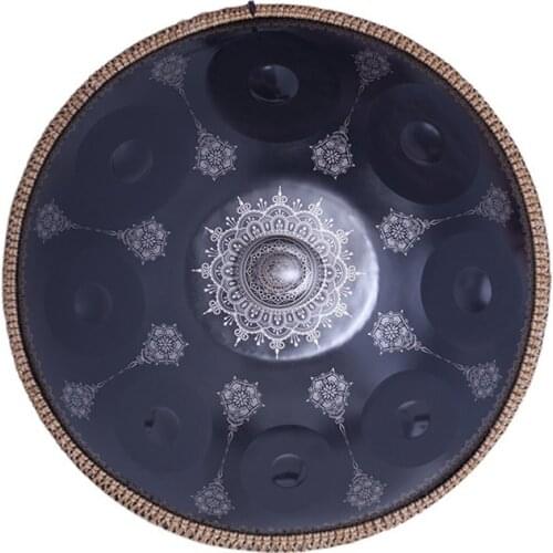 Percussion instrument hand drum empty drum steel tongue drum For Music and Religion Yoga Zen Tea With Bag