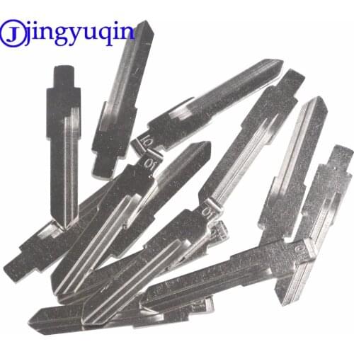 Jingyuqin 01# Blade Remote New Arrival Blank Key Replacement Uncut Blade For Vw Santana Jetta For Audi 100 Golf