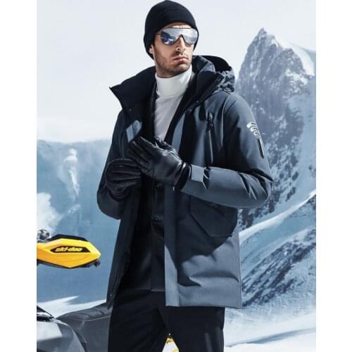 Wifi Series | Gore-tex Fabric Bosideng Down Jacket Mens Short New Windproof B00142219