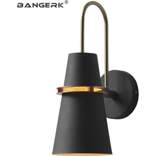 Nordic Loft Style LED Wall Light Fixtures Creative Horn Sconces Iron Modern Bedside Wall Lamp Home Decor Indoor Lighting