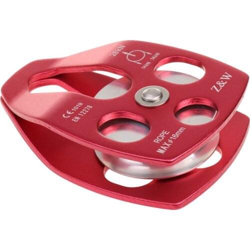 Ultralight Side Plates Pulley for Rigging Arborist Climbing