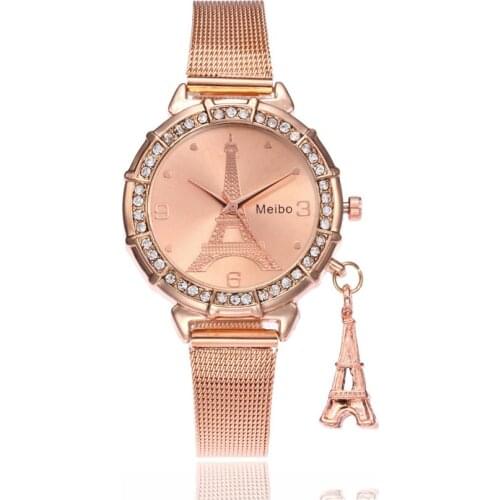 Top Brand Luxury 2020 Hot Sale Casual Womens Watches relogio feminino Stainless Steel Quartz Ladies Watch montre femme