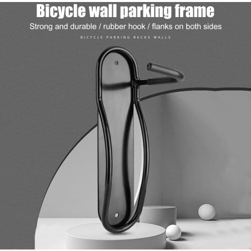 Bicycle Wall Mounted Rack Storage Hanger Folding MTB Road Bike Hanging Hook Cycling Display Rack Support Stand Bracket Holder