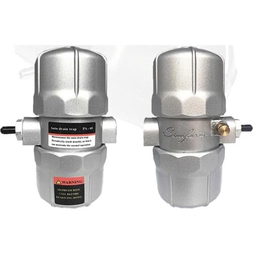 Visual Water Level OEN 1/2" Condensate Pneumatic Auto Drain Valve Heavy Duty Auto Water Drain for Air Receiver Filter Tank Dryer