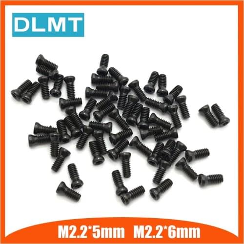 50Pcs M2.2*5mm M2.2*6mm CNC lathe tool spare screws Torx screws