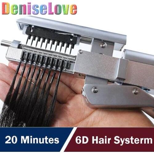 6D Hair Extension machine 6D hair extension connectors for salon equipment Tools wholesale 6D Hair Extension hair 6D hair tools