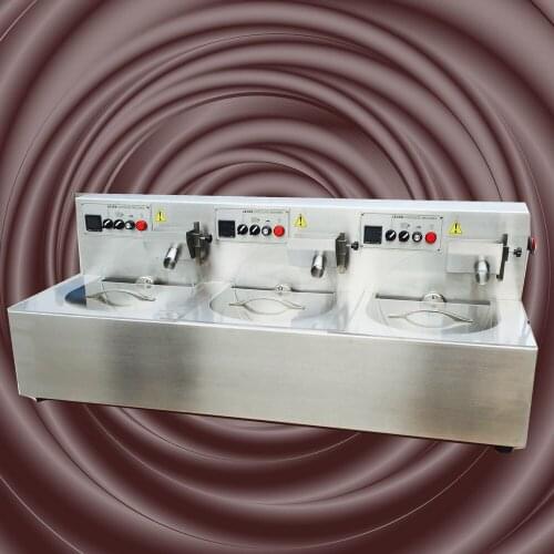 8kg*3 Chocolate Machine Hardening/Chocolate Melting Machine/Melting Chocolate/Chocolate Machine 110V/220V Stainless steel