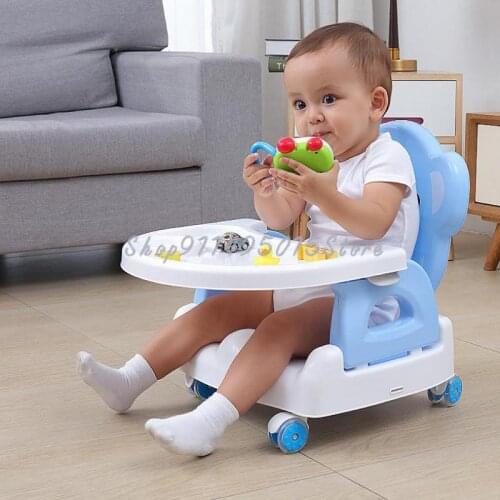 Baby Dining Chair, Baby Dining Table, Portable Child Eating Table, Foldable Child Backrest Seat, Small Stool