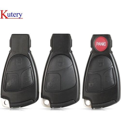Kutery 2/3/4 Buttons Smart Key Case Shell Fob Cover for Mercedes-Benz B C E ML S CLK CL Vito 639 Smart Key