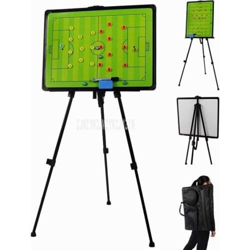 Magnetic Football/Basketball Tactical Board With Bracket Trainning Assisitant Equipment Football Soccer Tactical Teaching Board