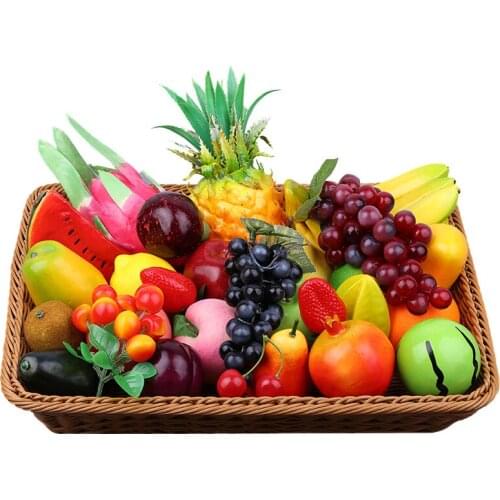 Mini Simulation Super Small Apples Foam Plastic Fake Artificial Fruit Model House Party Kitchen Wedding Decoration