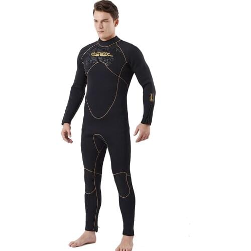 Men Women Full Body 5MM Neoprene Snokeling Wetsuit Adult Surfing Swimming Diving Scuba Jumpsuit Guard Suit SpearfishingWet Suit