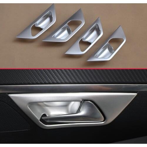 For Peugeot 3008 5008 2017-2021 Matte Interior Door Handle Surround Cover Trims