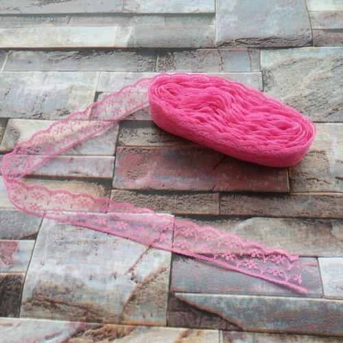 Wholesale 10 yards 22mm Width Rose Lace Ribbon Embroidery Lace DIY Jewelry Decoration Clothing Accessories