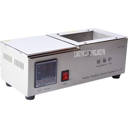 1PC Solder Pot ZB1510B/D Digital Display 600W 150* 100* 70mm Soak Soldering Machine Soldering Tin Stove