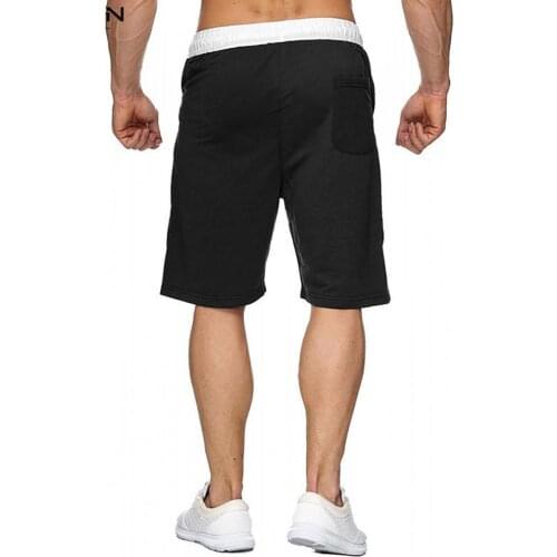 Gym shorts men Adjustable Breathable Drawstring Zipper Pockets Summer Short Pants for Daily Wear men Clothing Black xxxl