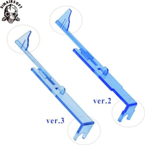 SINAIRSOFT Upgraded Version Transparent Reinforcement AK Tappet plate For Airsoft AEG Version 2/3 Gearbox SA1501
