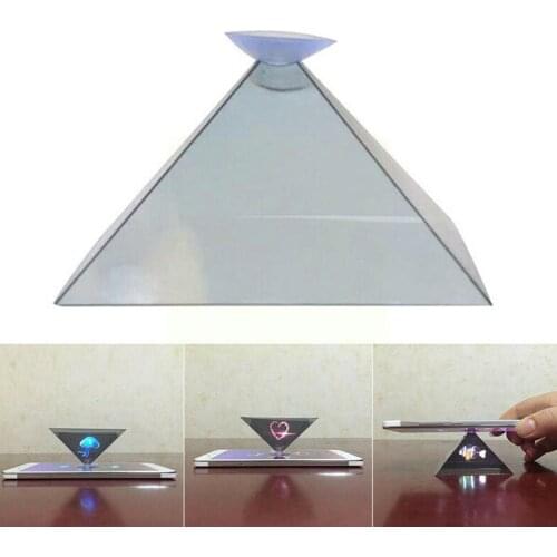 Smartphone Hologram Advertise 3D Holo Box Holographic Mobile Tablet Pyramid Display Phone TypeDropshipping Box Showcase