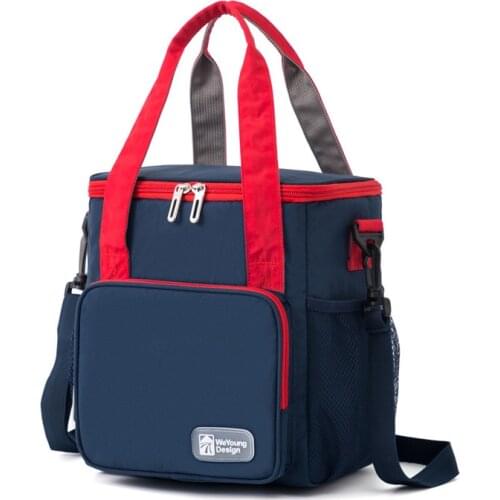 Thermal Cooler Bag Insulated Thermal Cooler Lunch Box Bag For Work Picnic Bag Car Bolsa Refrigerator Portable Shoulder Bag