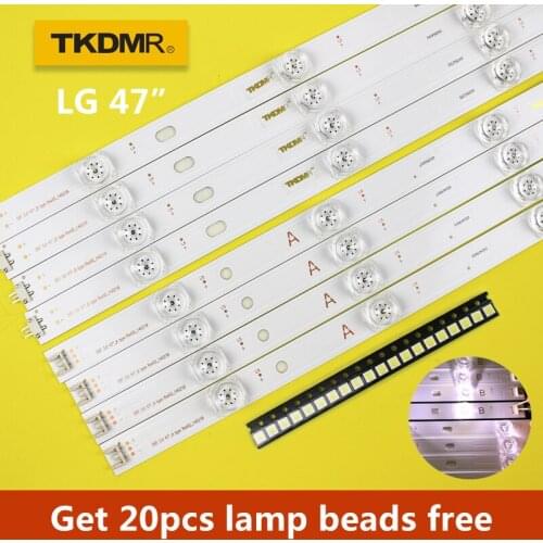 TKDMR 8pcs x LED Backlight Lamp Lens strip for LG 42LY320C LC420DUE INNOTEK DRT 3.0 42 inch TV 42GB6310 42LB5610 LCD Monitor