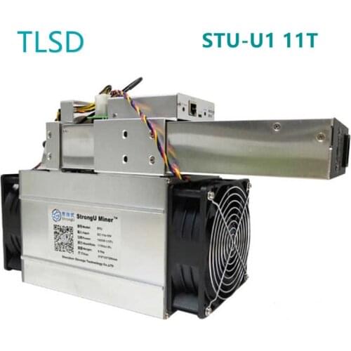 TLSD Used STrong U STU-U1 11T Bitcoin Mining Machine with Power Supply