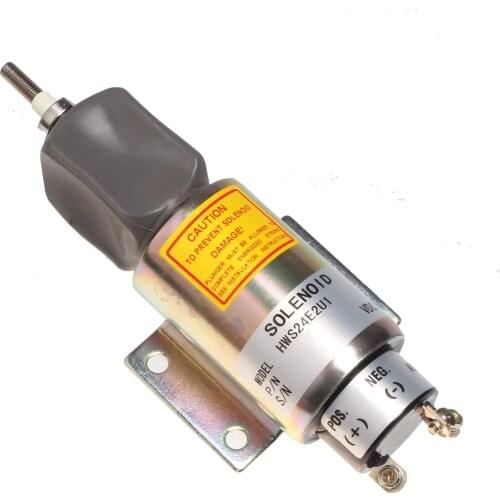 Holdwell Fuel Shutoff Stop Solenoid Valve 2003-24E2U1B1S1A 24V Solenoid Switch