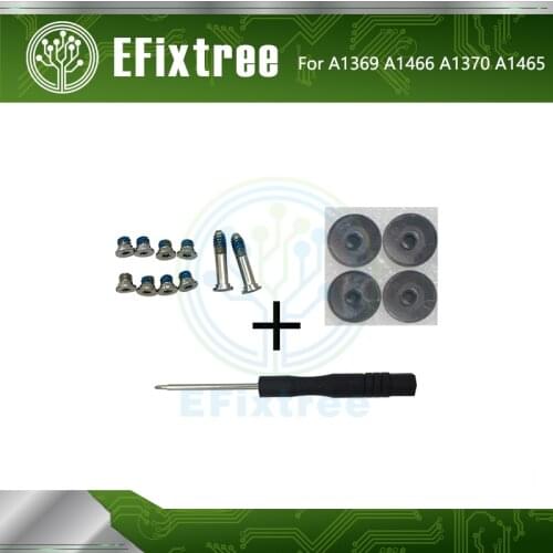 Set Screw For Macbook Air 13'' 15'' A1369 A1466 A1370 A1465 Lower Bottom Case Screws Rubber Feet 2010 2011 2012 2013 2014 2015
